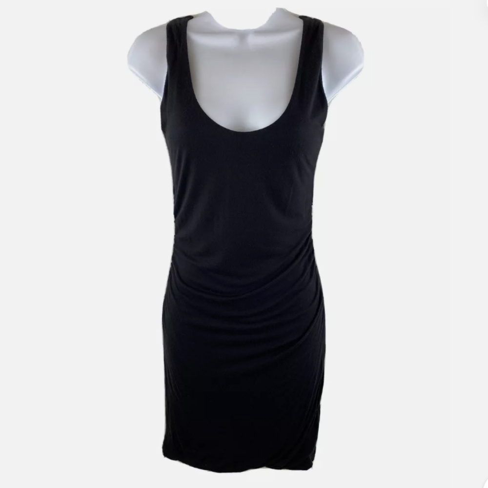 Women's Black Kersh Above The Knee Black Dress